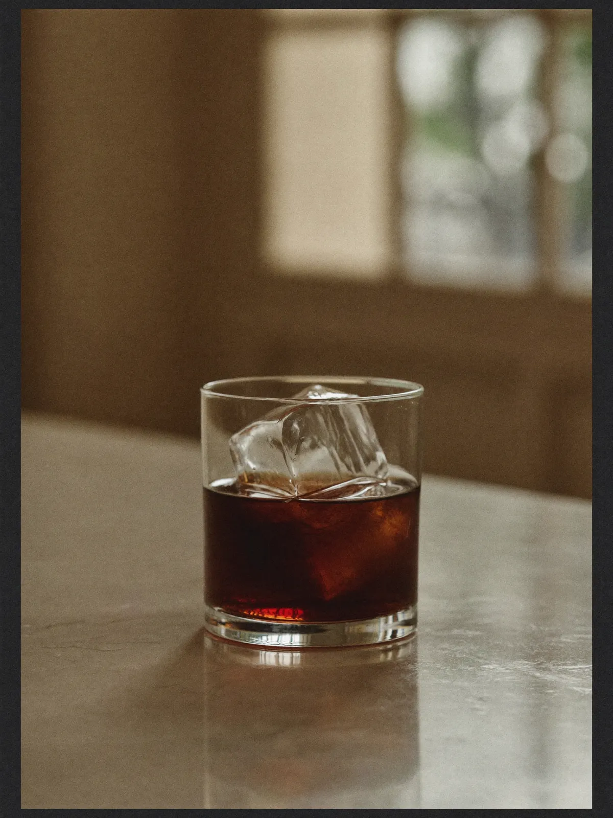 Black Russian, servi dans son verre