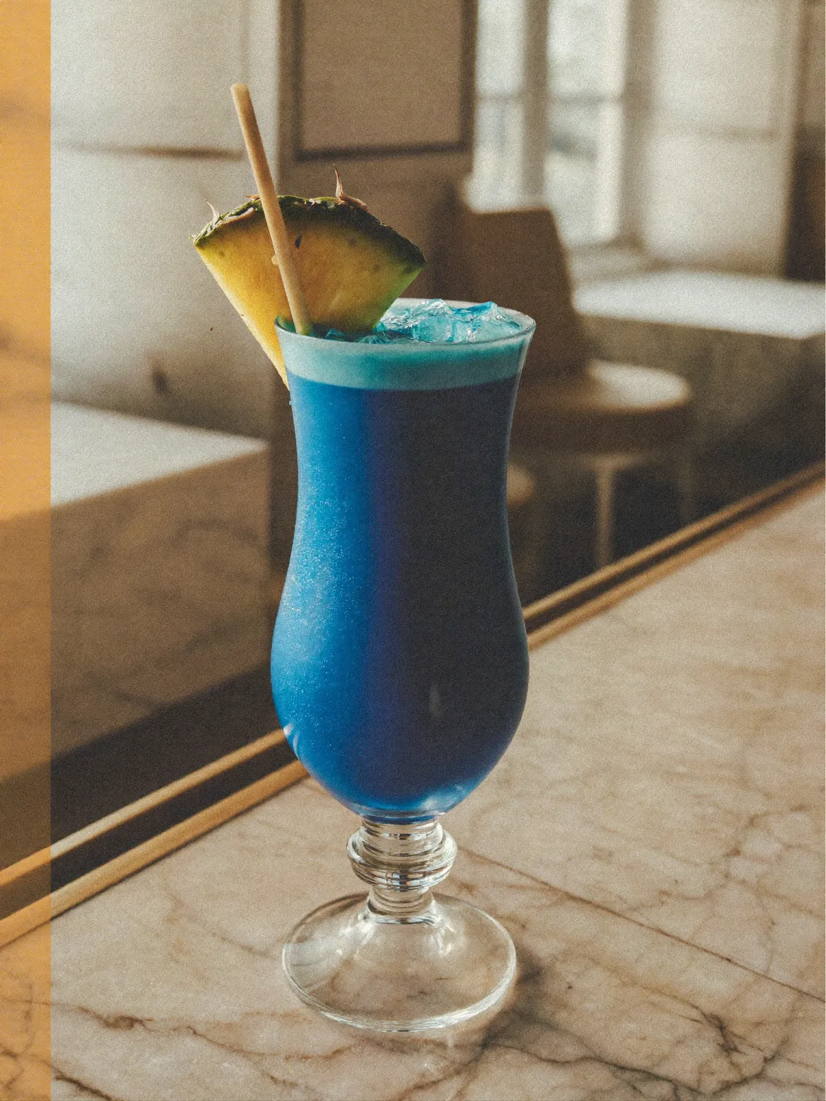 Blue Hurricane, servi dans son verre