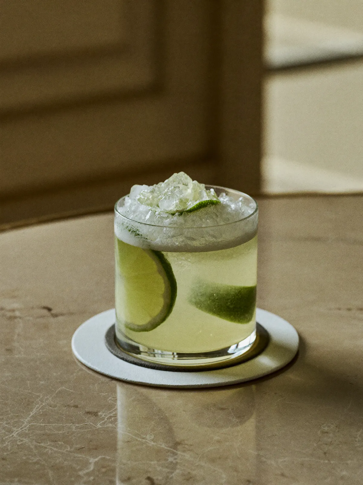 Caipirinha, servi dans son verre