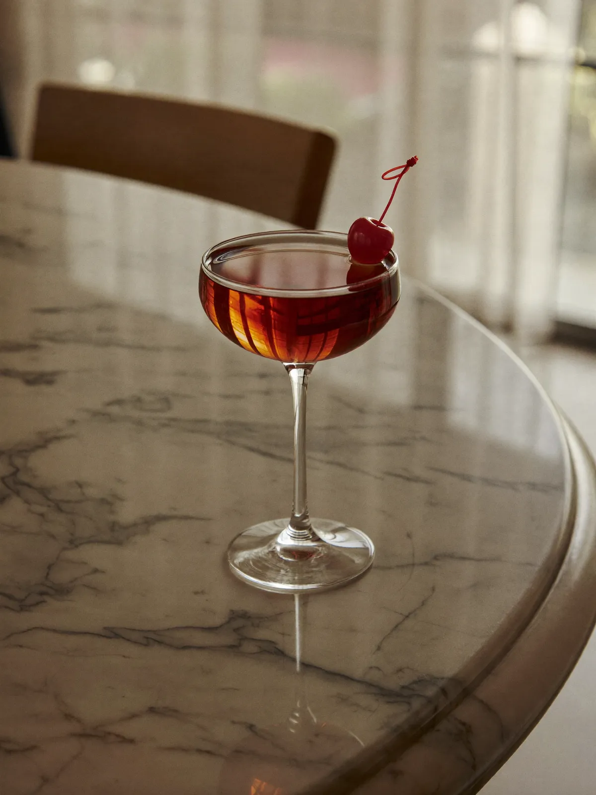 Dry Rob Roy, servi dans son verre