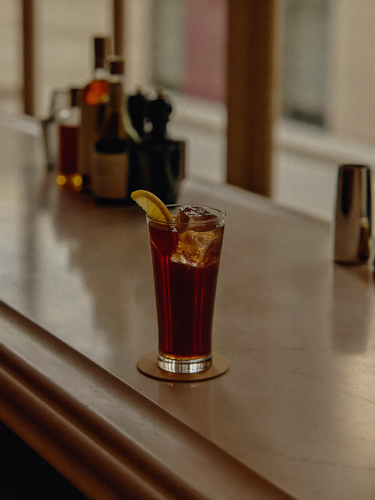 Long Island Tea, servi dans son verre