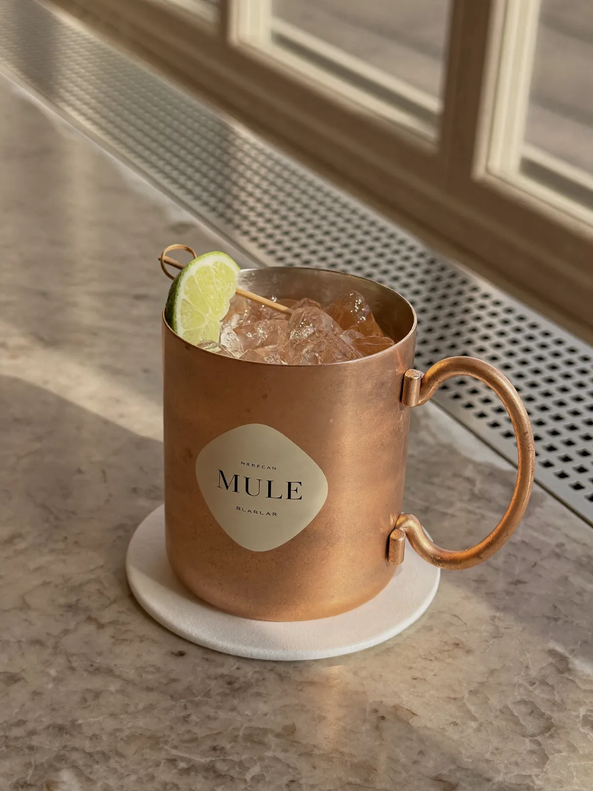 Moscow Mule, servi dans son verre