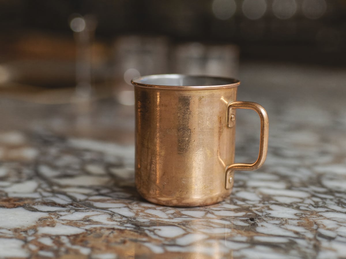Mug en cuivre