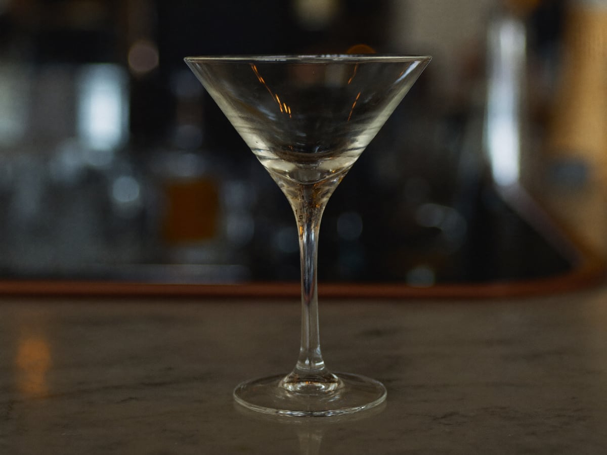 Verre à martini