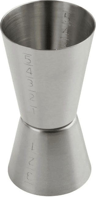 Doseur à cocktail double en inox
